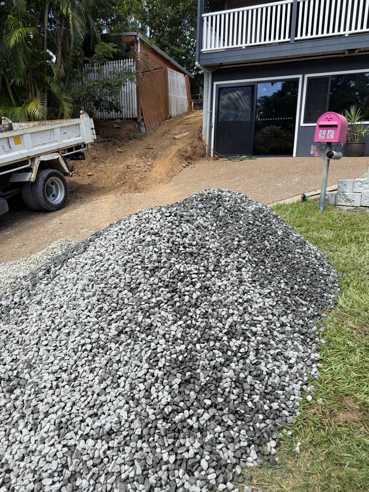 Footing excavation residential